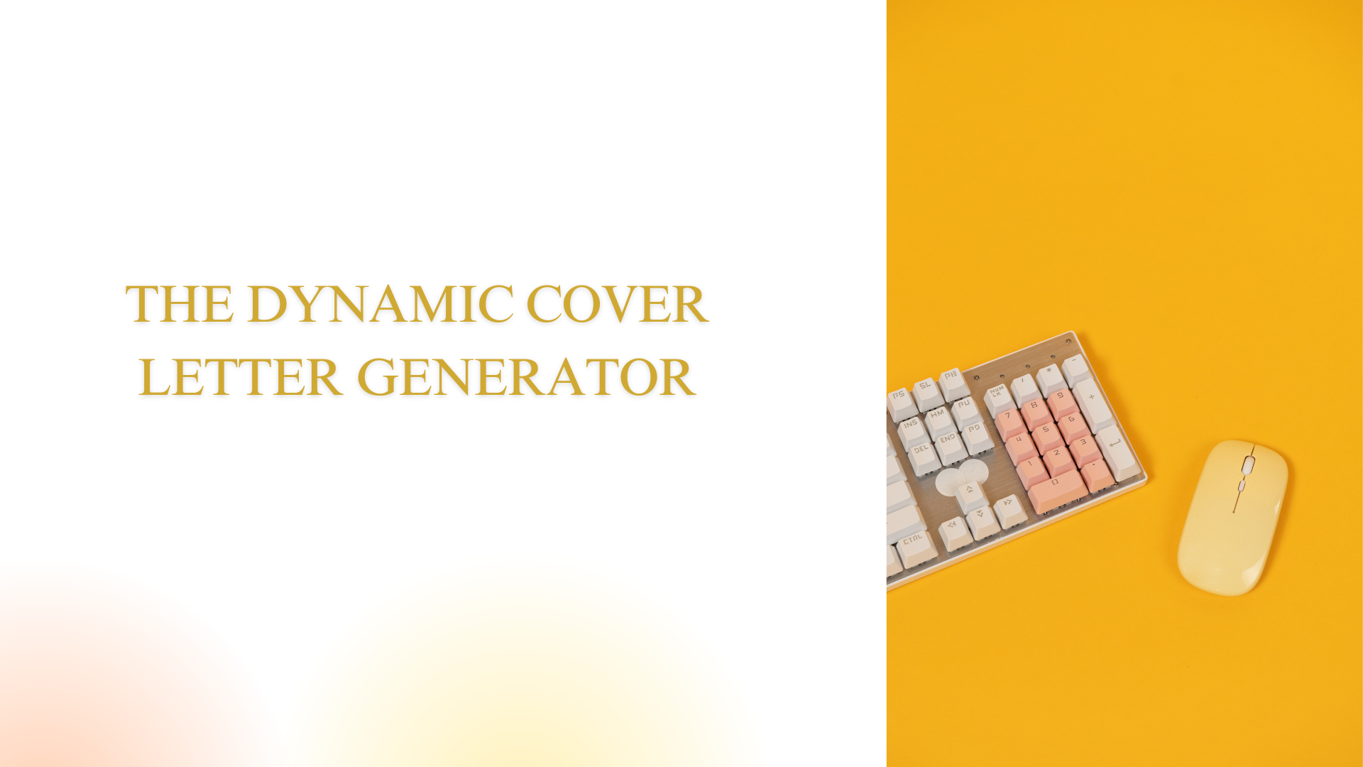 Dynamic Cover Letter Generator